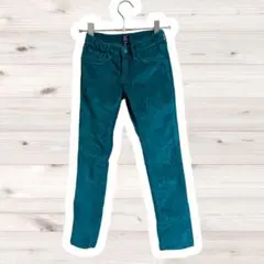 GAP Kids❤️スキニーフィットパンツ コーデュロイ 125  グリーン系