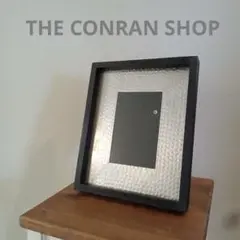 コンランショップ・黒×シルバー クール✨THE CONRAN SHOP 写真たて