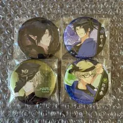 ツキウタ　睦月始＆弥生春　缶バッジセット　Six Gravity