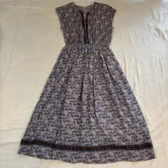 ROPE' PICNIC ロペピクニック 花柄ノースリーブワンピース 38