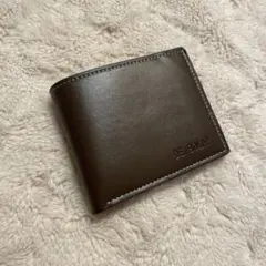 DEABOLAR 二つ折り財布 ブラウン