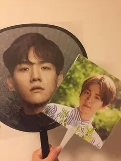 EXO ベクヒョン公式団扇！