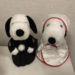 【未使用】スヌーピー ウェディングドール セット　ウェルカムスペース