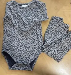 【9月14日限定お値下げ中】 Jamie Kay 花柄ロンパースとレギンスセット