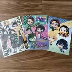 鬼滅の刃 クリアファイル 3枚セット