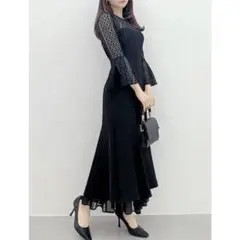 マーメイドドレス ロングワンピース