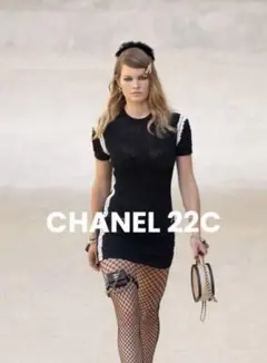 ほぼ未使用 CHANEL 22C ランウェイ着用 ワンピース 36のサムネイル