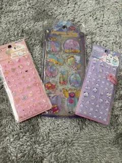 カミオジャパン シール 3点セット ドロップブロックシール