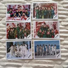 なにわ男子　公式写真セット　6枚