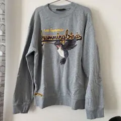 drew house ハチドリプリント スウェット L グレーのサムネイル
