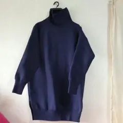 niko and ... ネイビー タートルネック スウェット