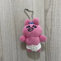 おぱんちゅうさぎ　ぬいぐるみキーホルダー