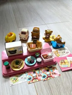 リラックマ ミニチュア フィギュア ミニカー セット オマケ付き