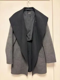 23区 アンゴラ ウール フーデットリバーコート ウールコート 38 M