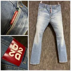Dsquared2 20SS SKATER JEAN スケーター　デニム　レザーのサムネイル