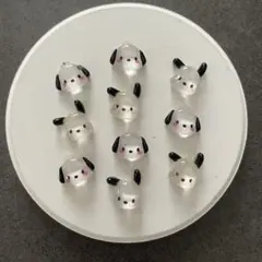 No.507 サンリオ　ポチャッコ　ネイルパーツ　デコパーツ　10個ラメのサムネイル