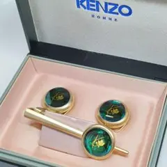 【箱付き】KENZO HOMME ネクタイピン カフス セット モザイクのサムネイル