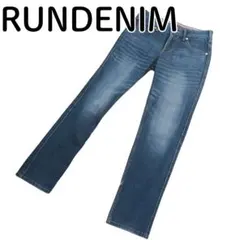 匿名配送 RUNDENIM マックハウス XS テーパード パンツ Ⅾ-67