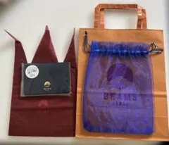 BEAMS HIGHTIDE パス＆カードケース ネイビー