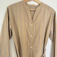 【美品】ユナイテッドアローズ グリーンレーベルリラクシング シャツワンピース