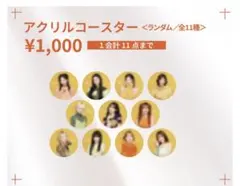 ME:I ミーアイ MIRAI はじめまし展 アクリルコースターのサムネイル