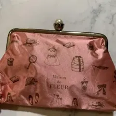 Maison de FLEUR ピンクポーチ