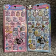 【新品正規品】 うるちゅるポップシール おぱんちゅうさぎ ・んぽちゃむ