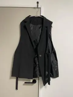 【GRL】サイドベルトベスト　ブラック　M 美品