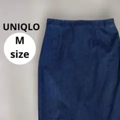 UNIQLO ユニクロ　ロングスカート　M スウェットスカート　デニム