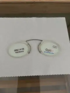 鼻かけ老眼鏡OPTI＋オプティプラスMatt系クリア＋1.5〜