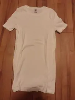 新品　PETIT BATEAU ホワイト 半袖Tシャツ S