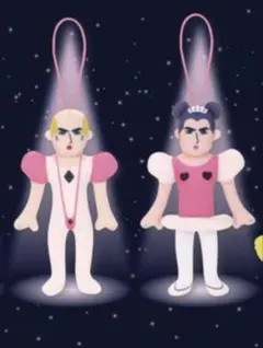 映画クレヨンしんちゃん ヘンダーランドの大冒険 ぬいぐるみマスコット　2種セット