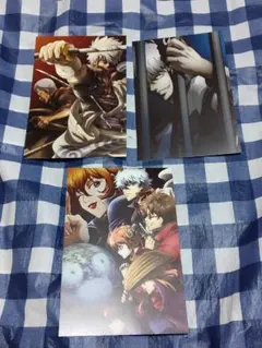 銀魂　イラストカード　坂田銀時　3枚セット 坂本龍馬