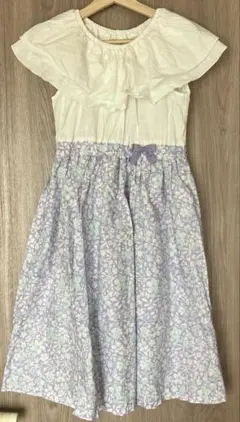 【GW特売】ノースリーブ花柄ワンピース 160cm
