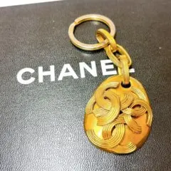 CHANEL【美品】✨マトラッセ ヴィンテージ　トリプルココ　キーホルダー