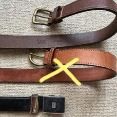 Lee & Yves Saint Laurent 他レザーベルトのサムネイル