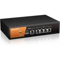 新品✨️ keepLiNK 6ポート PoE スイッチングハブ
