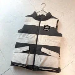 M•U SPORTS ゴルフ ダウンベスト 40 L グレー