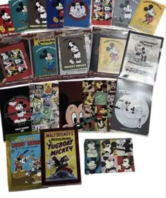 ディズニー ミッキーマウス クリアファイル 一番くじ