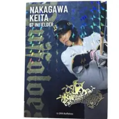 【新品・QR未使用!】トレカ　中川圭太 オリックス・バファローズ　野球　バッターのサムネイル