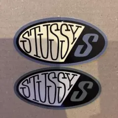 STUSSY（ストゥーシー） ステッカー ダークグリーン　ブルー