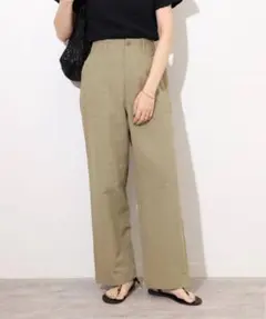 JOURNAL STANDARD relume リネンツイルベイカーパンツのサムネイル