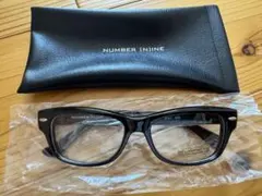 新品未使用　NUMBER (N)INE クリア　サングラス ケース付きのサムネイル