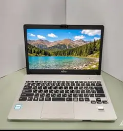 WiFi有 タッチパネル中古ノートPC 富士通SH90/M i5 無線 即使用可