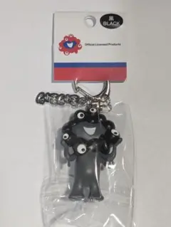 ブラックキティ&ブラックミャクミャク風キーホルダー　ケース付 EXPO2025 黒ミャクミャク キティちゃん キーホルダー - メルカリ