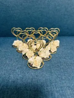 結婚式　テーブルナンバースタンド •メモスタンド10個セット　ウェディング