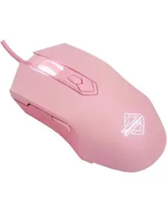 Lomiluskr AJ52 ゲーミングマウス 光学式 usb有線 マウスピンク