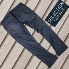 美品 NICOLE selection ニコルセレクション デニムパンツ立体のサムネイル