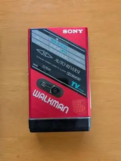 極美品/フル整備済SONY WM-F404録音カセットウォークマン純正電池組