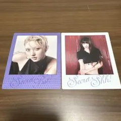 IVE secretウォニョン Shh ガウル Psst ポラロイド